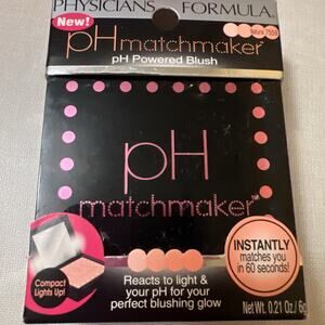 Physicians Formula pH Matchmaker pH Powdered Blush Natural 7559 Lighted Compact